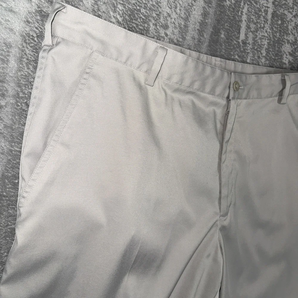 Nike Golf Pants Mens 38x30 Khaki Tan Beige‎ Dri Fit Slash Pocket